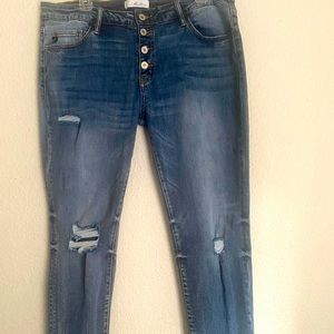 Kancan straight jeans